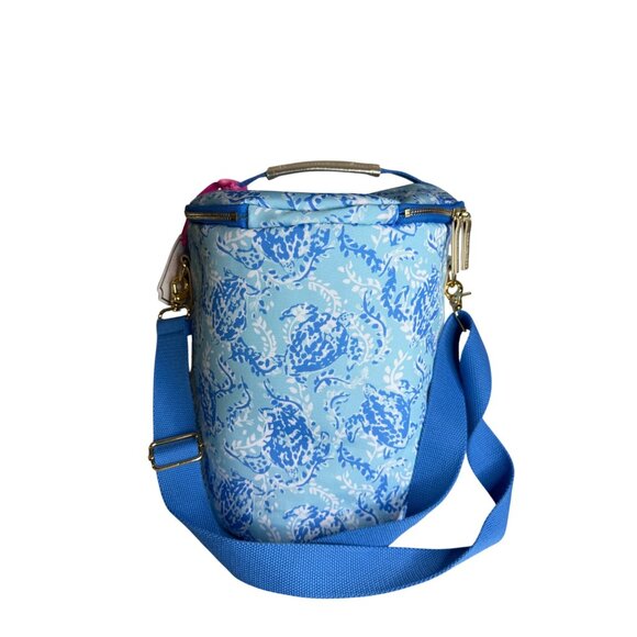 Lilly Pulitzer Kaleidoscope Coral Beach Cooler in Turtley Awesome NWT - Picture 3 of 4